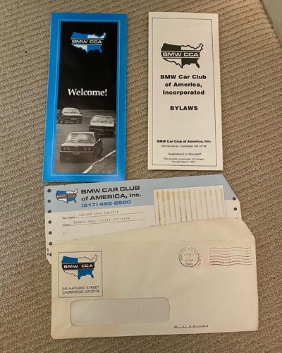 吴彦祖的的INS图片-(2020-04-21 12:14:53)Going through some old stuff, as you do when at home with lots of time on your hands, and found this. The origins of my car nerdiness. This is my membership to the BMW Car Club of America. Dated 1989 which means I wasn’t even 16 yet. #bmwcca