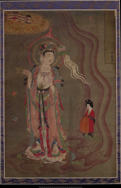 大英博物馆敦煌绘画的绘画作品