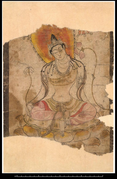 大英博物馆敦煌绘画的绘画作品