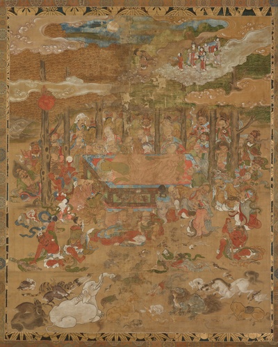 大英博物馆敦煌绘画的绘画作品