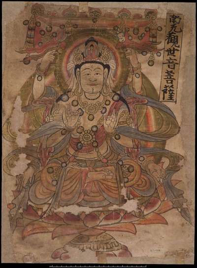 大英博物馆敦煌绘画的绘画作品