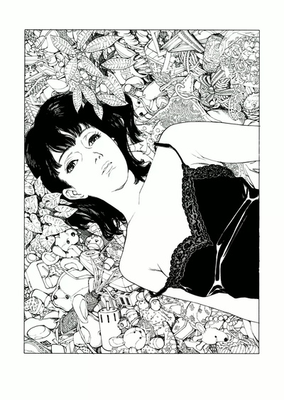 今敏 画集 KONS WORKS 1982-2010的作品