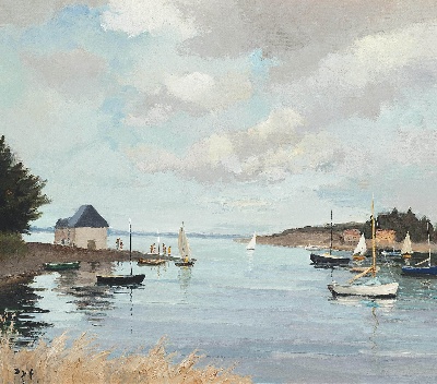 马塞尔·德福-1的油画作品-Marcel Dyf (002)