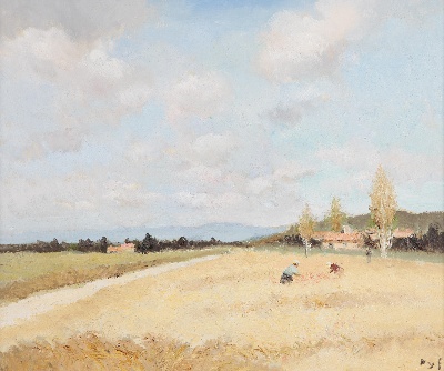 马塞尔·德福-1的油画作品-Marcel Dyf (036)