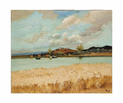 马塞尔·德福-2的油画作品-Marcel Dyf (086)
