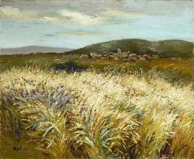 马塞尔·德福-2的油画作品-Marcel Dyf (097)