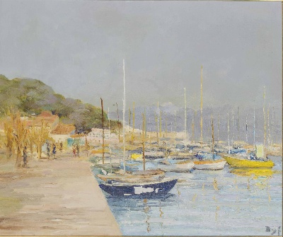 马塞尔·德福-2的油画作品-Marcel Dyf (108)