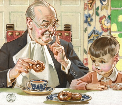 约瑟夫·克里斯琴·莱延德克尔Joseph.Christion. Leyendecker(美国插画黄金时代插画大师)的作品