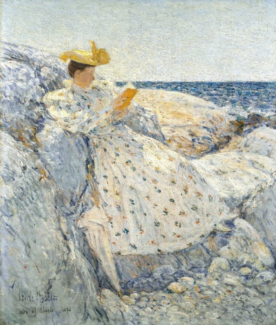 弗雷德里克·施尔德·哈萨姆 （Frederick Childe Hassam）作品的油画作品