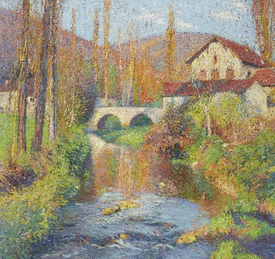 亨利·马丁 作品1的油画作品-heli(25)