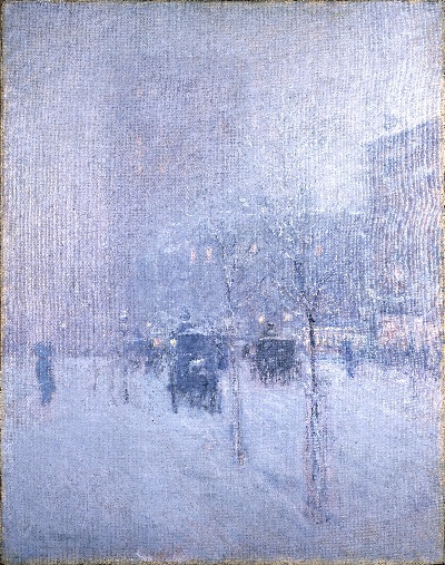 柴尔德·哈桑姆Childe Hassam 绘画作品的油画作品-柴尔德117 #MH081