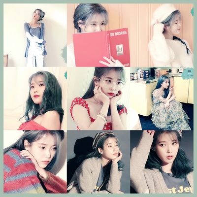 IU 李知恩动图的写真