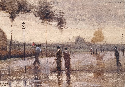 素描2.梵高素描作品2的油画作品-1 (1)