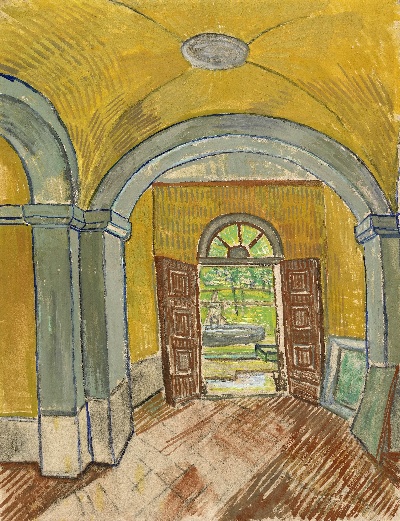 素描2.梵高素描作品2的油画作品-1 (7)