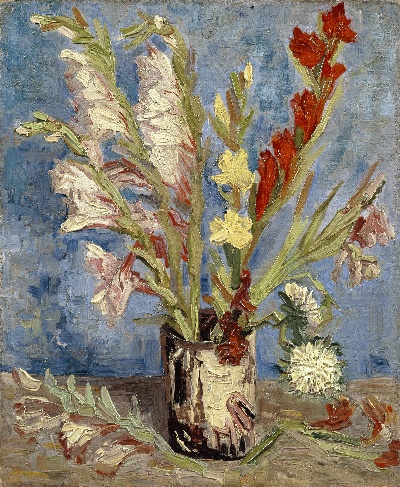 梵高静物作品的油画作品-Phoenix flower