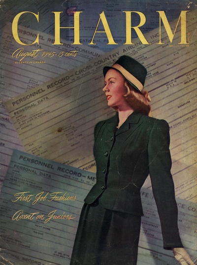 CHARM时尚杂志40-50年代 1945-8的摄影作品
