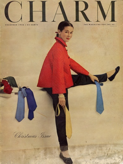 CHARM时尚杂志40-50年代 1948-12的摄影作品