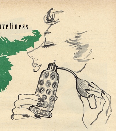 CHARM时尚杂志40-50年代 1948-12的摄影作品