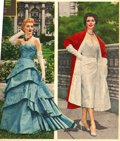 CHARM时尚杂志40-50年代 1950s-1960s 杂志扫描的摄影作品