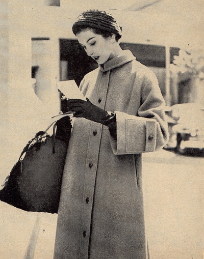 CHARM时尚杂志40-50年代 1954-10的摄影作品