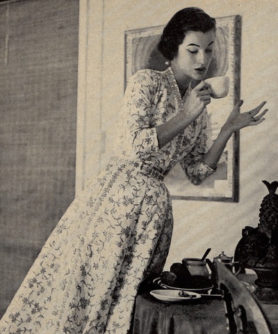 CHARM时尚杂志40-50年代 1954-11的摄影作品