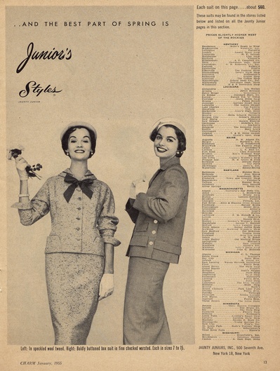 CHARM时尚杂志40-50年代 1955-1的摄影作品