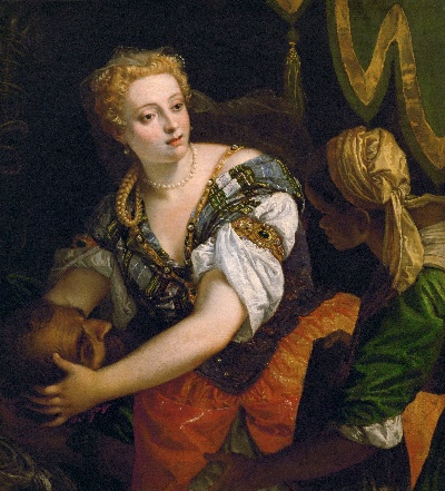 保罗·委罗作品的油画作品-Paolo_Caliari,_called_Veronese_-_Judith_with_the_Head_of_Holofernes_-_Google_Art_Project