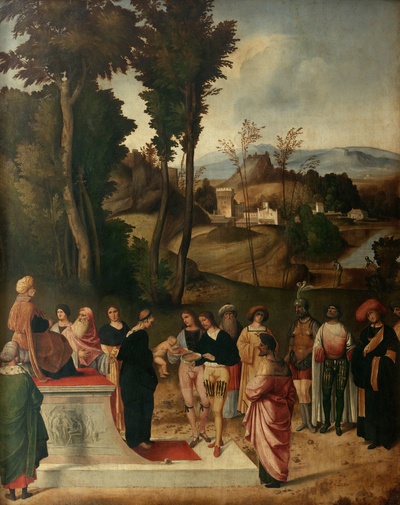 威尼斯画派 乔尔乔内 Giorgione 油画作品高清图片21幅的油画作品