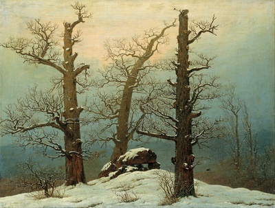弗里德里希Caspar David Friedrich绘画作品的油画作品