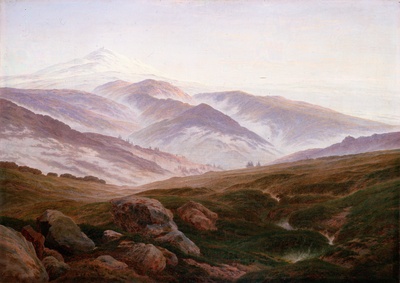 弗里德里希Caspar David Friedrich绘画作品的油画作品