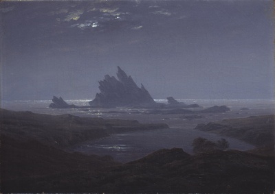 弗里德里希Caspar David Friedrich绘画作品的油画作品