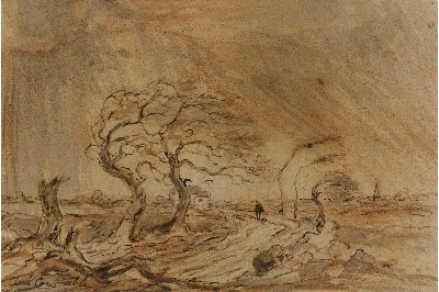 康斯坦布尔油画作品的油画作品-001-康斯坦布尔