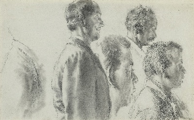 门采尔油画作品的油画作品-Adolph_Menzel_NC030