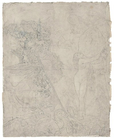 安格尔素描的油画作品-A安格尔-素描--58