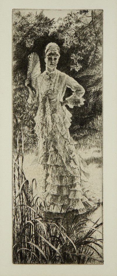 詹姆斯·迪索 James Tissot, 1836-1902 (Drawings)的油画作品-James_Tissot_D020