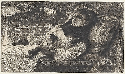 詹姆斯·迪索 James Tissot, 1836-1902 (Drawings)的油画作品-James_Tissot_D025