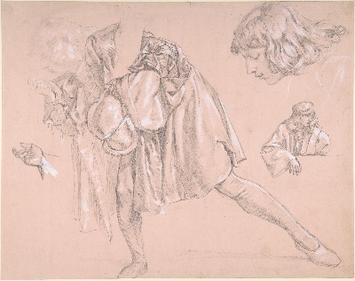 詹姆斯·迪索 James Tissot, 1836-1902 (Drawings)的油画作品-James_Tissot_D026