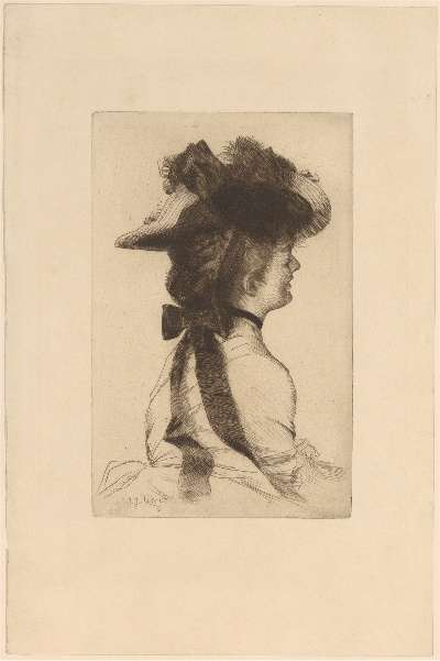 詹姆斯·迪索 James Tissot, 1836-1902 (Drawings)的油画作品-James_Tissot_D030