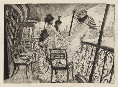 詹姆斯·迪索 James Tissot, 1836-1902 (Drawings)的油画作品-James_Tissot_D008