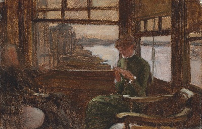 詹姆斯·迪索 James Tissot, 1836-1902 (油画)的油画作品-James_Tissot_P037
