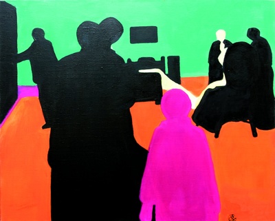 【奥地利】罗伯特·哈默斯蒂尔（Robert Hammerstiel）绘画的油画作品