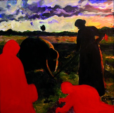 【奥地利】罗伯特·哈默斯蒂尔（Robert Hammerstiel）绘画的油画作品