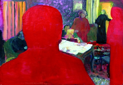 【奥地利】罗伯特·哈默斯蒂尔（Robert Hammerstiel）绘画的油画作品