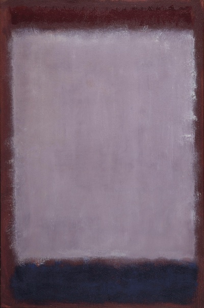 【美国】马克·罗斯科（Mark Rothko）抽象绘画的油画作品-薰衣草和mulberry1336061808993