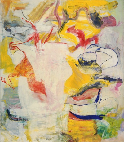 库宁作品的油画作品-24-Willem-de-Kooning-Pirate-Untitled-II-1981年