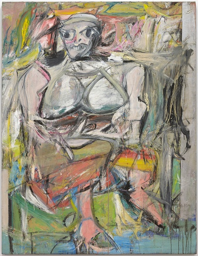 库宁作品的油画作品-1355040562_de-kooning-001
