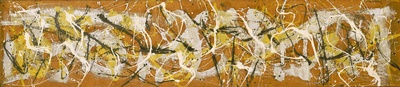 波洛克Jackson Pollock抽象绘画作品的油画作品-杰克逊·波洛克（05）