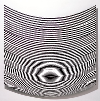 赖利的油画作品-Bridget Riley -suspension