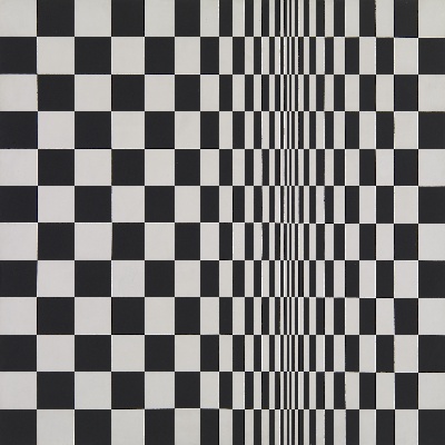 赖利的油画作品-riley-bridget-movement-in-squares-acc6_1962
