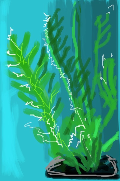大卫霍克尼的油画作品-2009Untitled.No. 13